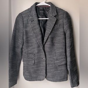 Like New Banana Republic Blazer - Black and White